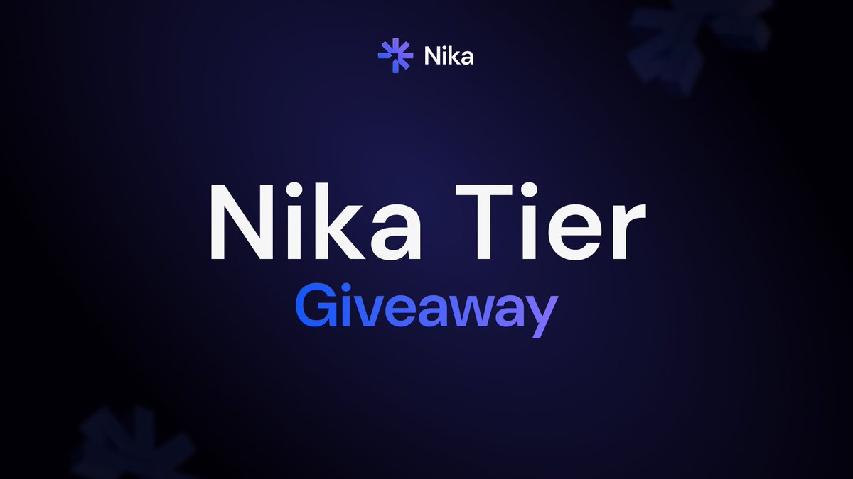 Nika Finance tweet media