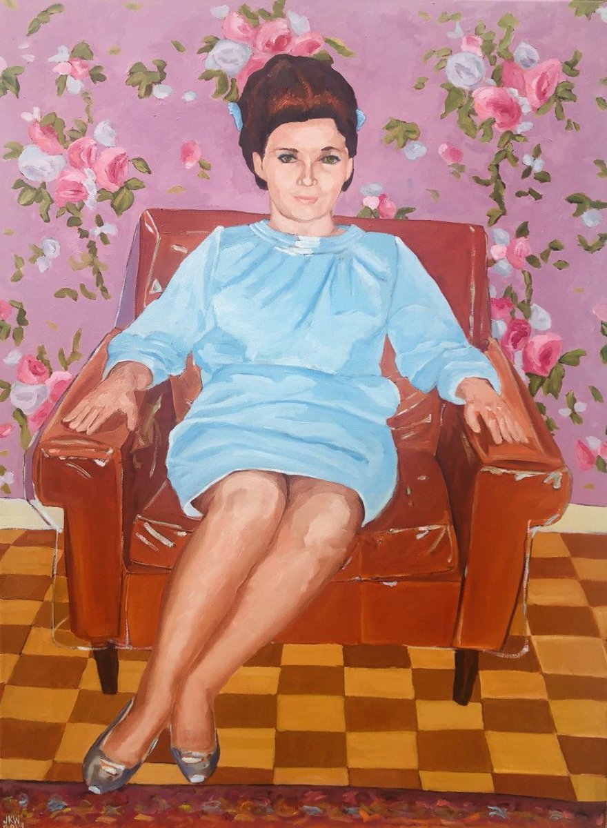 theARTDEX's tweet photo. A New Chapter for Rivka by #ARTDEX member artist, Jacqueline Kott-Wolle. @jkwpaintings

Poised between elegance and introspection, A New Chapter for Rivka presents a portrait that feels both deeply personal and quietly symbolic... https://t.co/2RediDBSrX