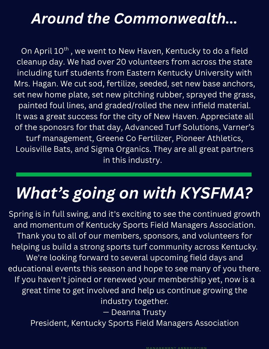 kysfma's tweet photo. KYSFMA MAY NEWSLETTER! https://t.co/tPJvfNL7zV