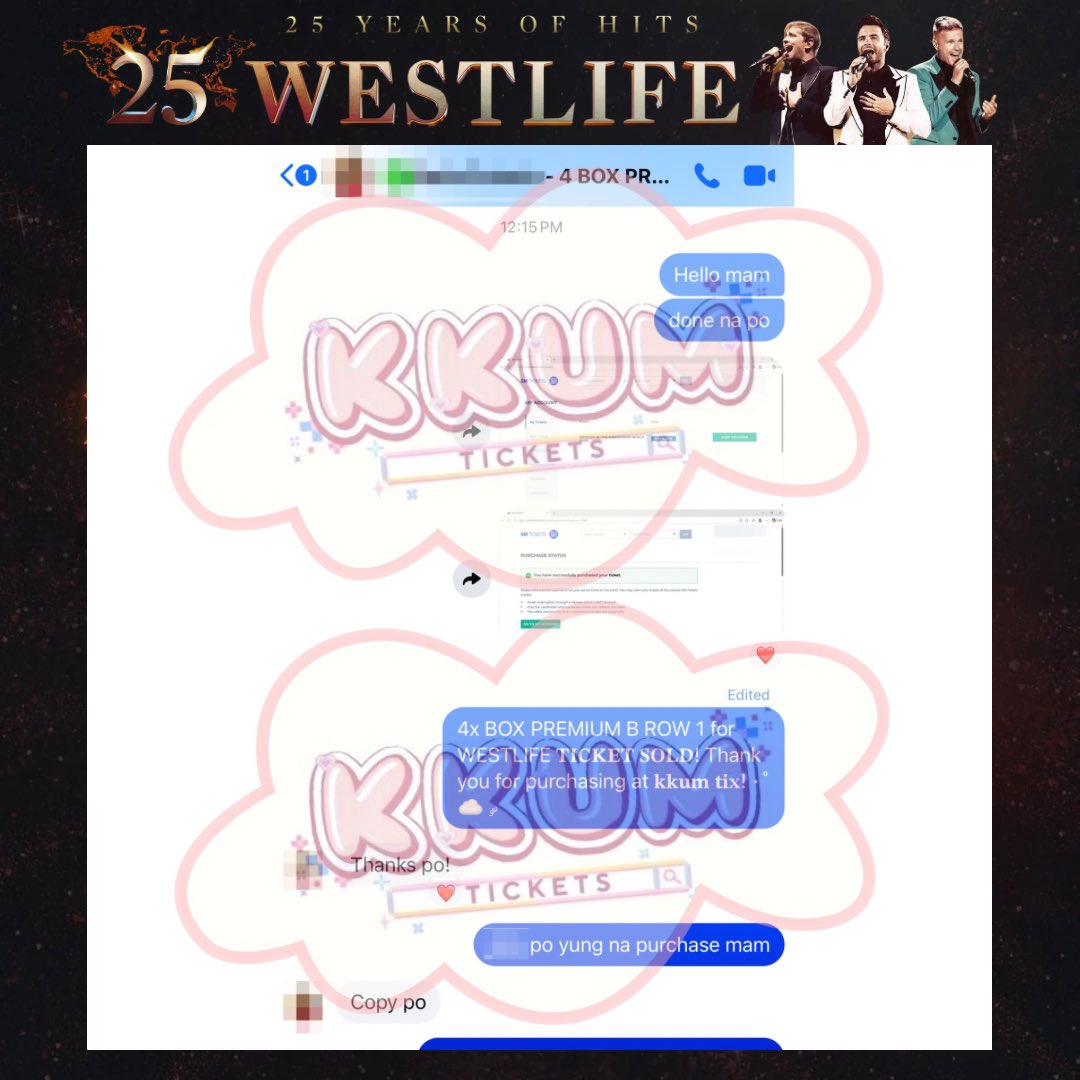 kkum | TICKETING ASSISTANCE tweet media