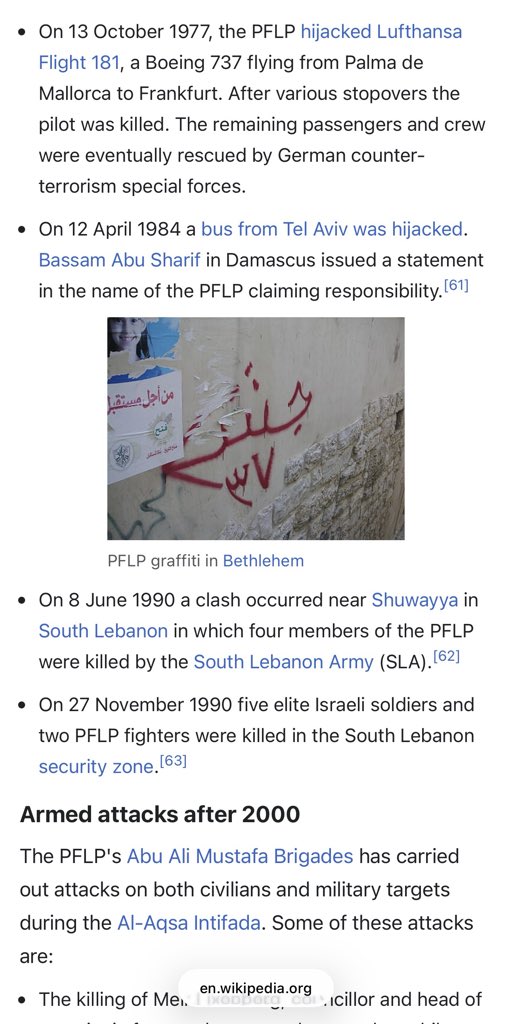 KnuffiBiene's tweet photo. @Pepe_marine @realMaalouf My ass, p*lestinian terrorists  kidnapped multiple planes. 
They also commit countless terroristic attacks around the world for decades.
This here was only the P*F*L*P. https://t.co/XPTgBlTMKZ