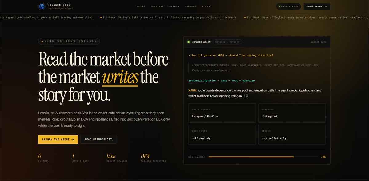 Paragon | DeFi × AI × Index tweet media