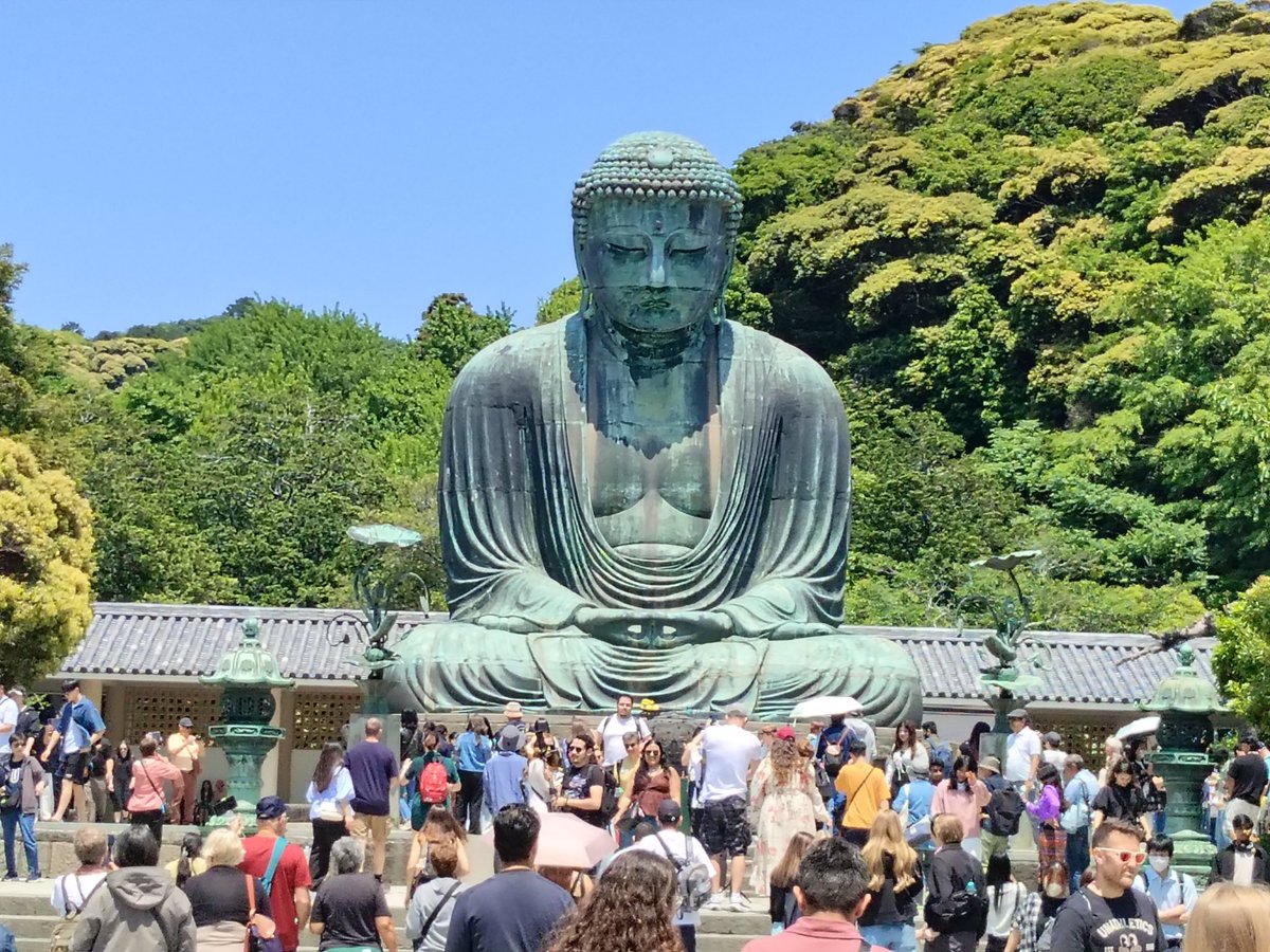 2日続けて外国人観光客向けのバスツアーに参加。 今日は鎌倉&江の島