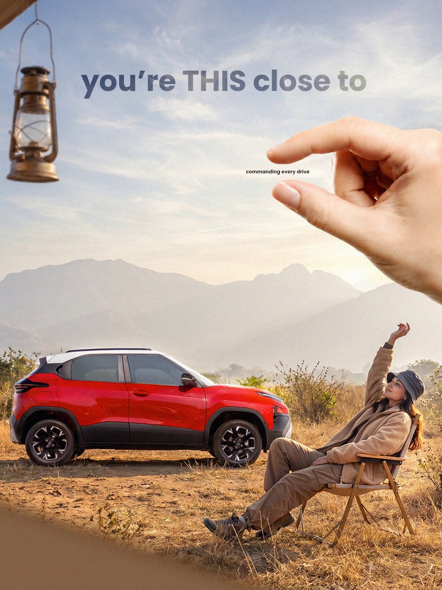 TataMotors_Cars's tweet photo. Side effects may include taking the scenic route home.
#TataMotors #TataMotorsPassengerVehicles #TataPunch #NewPunch #CommandWithPunch https://t.co/Hs1IneCy0V