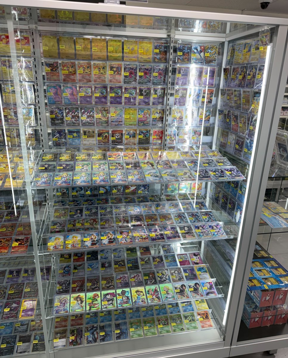 ✨ ポケカのショーケースも増えております！ 🔥 大人気の高額特価品も