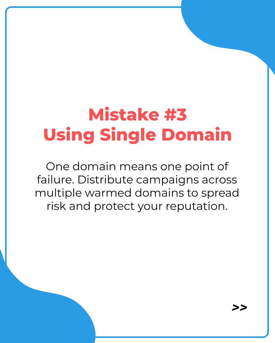 WarmupInbox's tweet photo. Scaling email outreach wrong destroys months of reputation building in days. 

Swipe through the 4 mistakes killing your outreach and how to avoid them.
Full scaling guide → https://t.co/RcW9EczSt5

#WarmupInbox #EmailOutreach #ColdEmail https://t.co/Mjf7hxr9iR