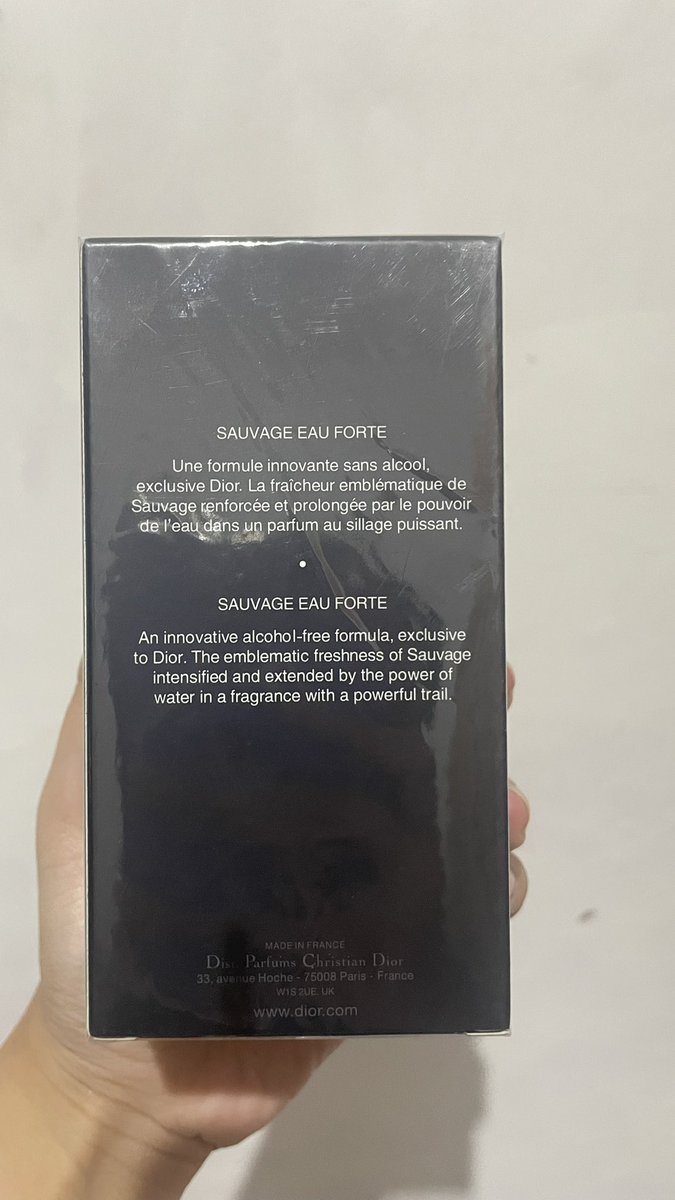 JoonFaZen's tweet photo. WTS
Dior sauvage edp 100ml
ex sephora ada invoice
harga 2,8jt bisa nego
Dijual karena kebeli dua https://t.co/FFbpunfnol