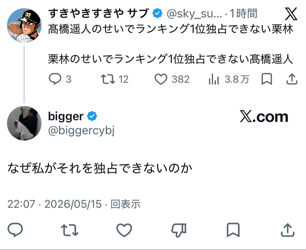 すきやきすきや サブ (@sky_subsub) / Posts and Replies / X