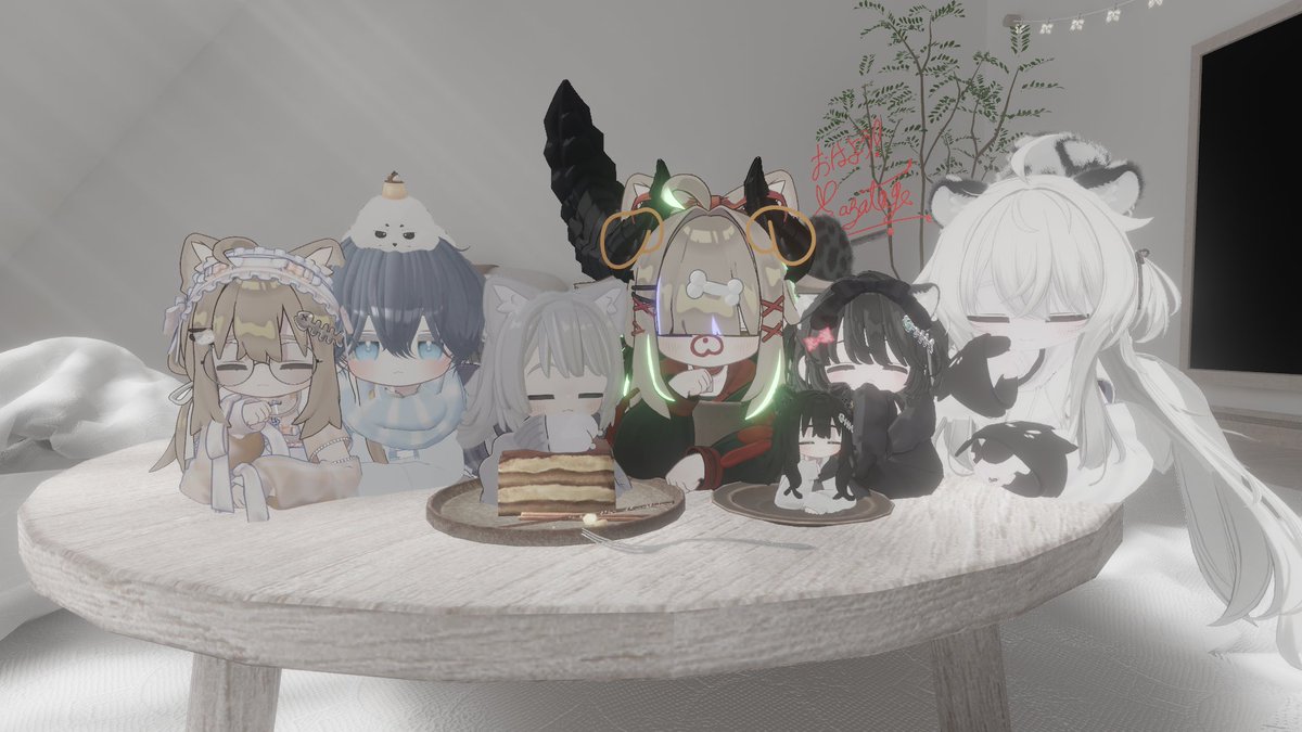Hanru_san's tweet photo. たくさんのかわいいKipfel！#kipfel #vrchat https://t.co/CBO5k8hQLl