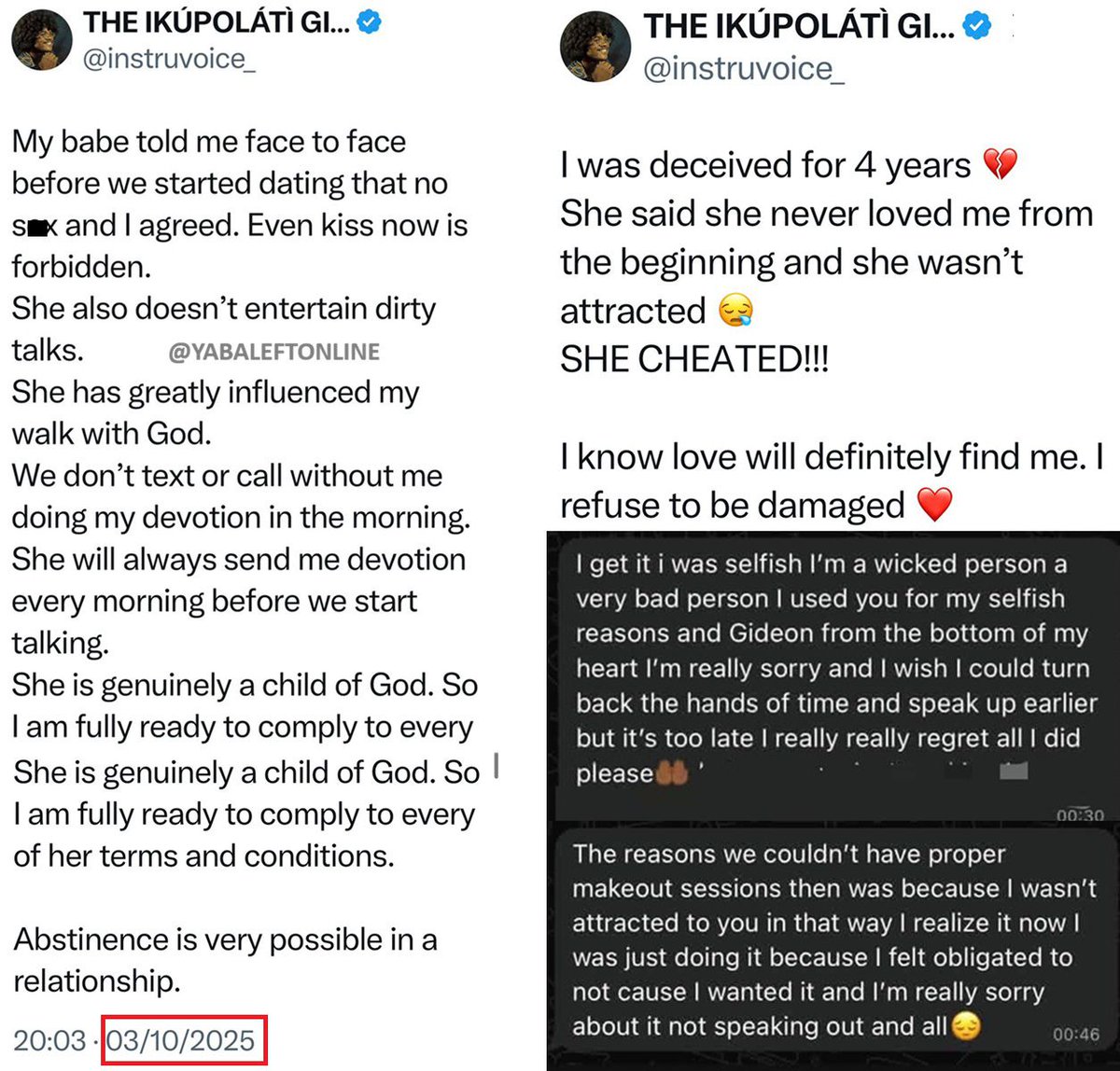 Àgbà John Doe tweet media