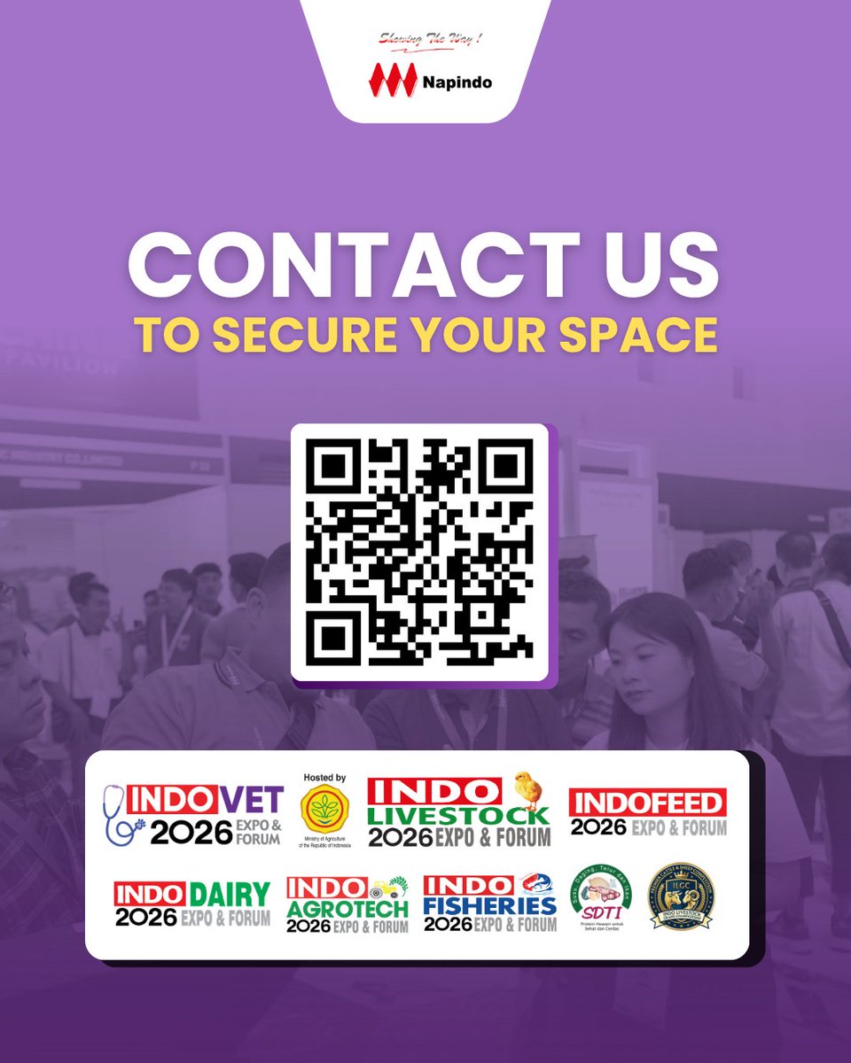 indo_vet's tweet photo. We are pleased to invite you to participate in one of Indonesia’s most established industry platforms:

Indo Vet 2026 Expo &amp; Forum
The 6th Indonesia’s No.1 International Veterinary Event https://t.co/mDMJvrTh3L
