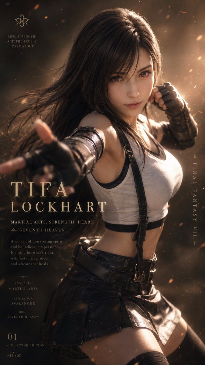 AIna_artmusic's tweet photo. I love this poster design 😍😍🔥🔥🔥
Do you like it?
Cloud, Tifa and Aerith
I am so ready for FF7 part 3 Return 🔥
#aiart #fanart #ff7 https://t.co/Lbe12ECHB0