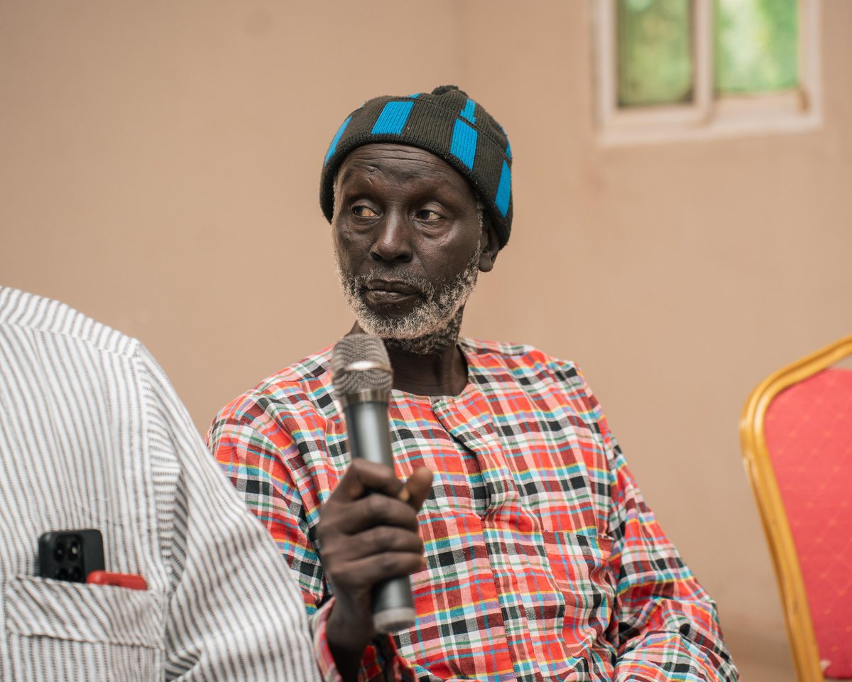 theICTJ's tweet photo. Voices of victims, community leaders, and justice actors came together on Day 2 of the Victim Town-Hall engagements in #TheGambia to discuss progress on reparations and accountability following the TRRC process. @NHRCGambia @AVLOGambia @TRRC_Gambia @VRCGambia https://t.co/wNaNnYD9IM