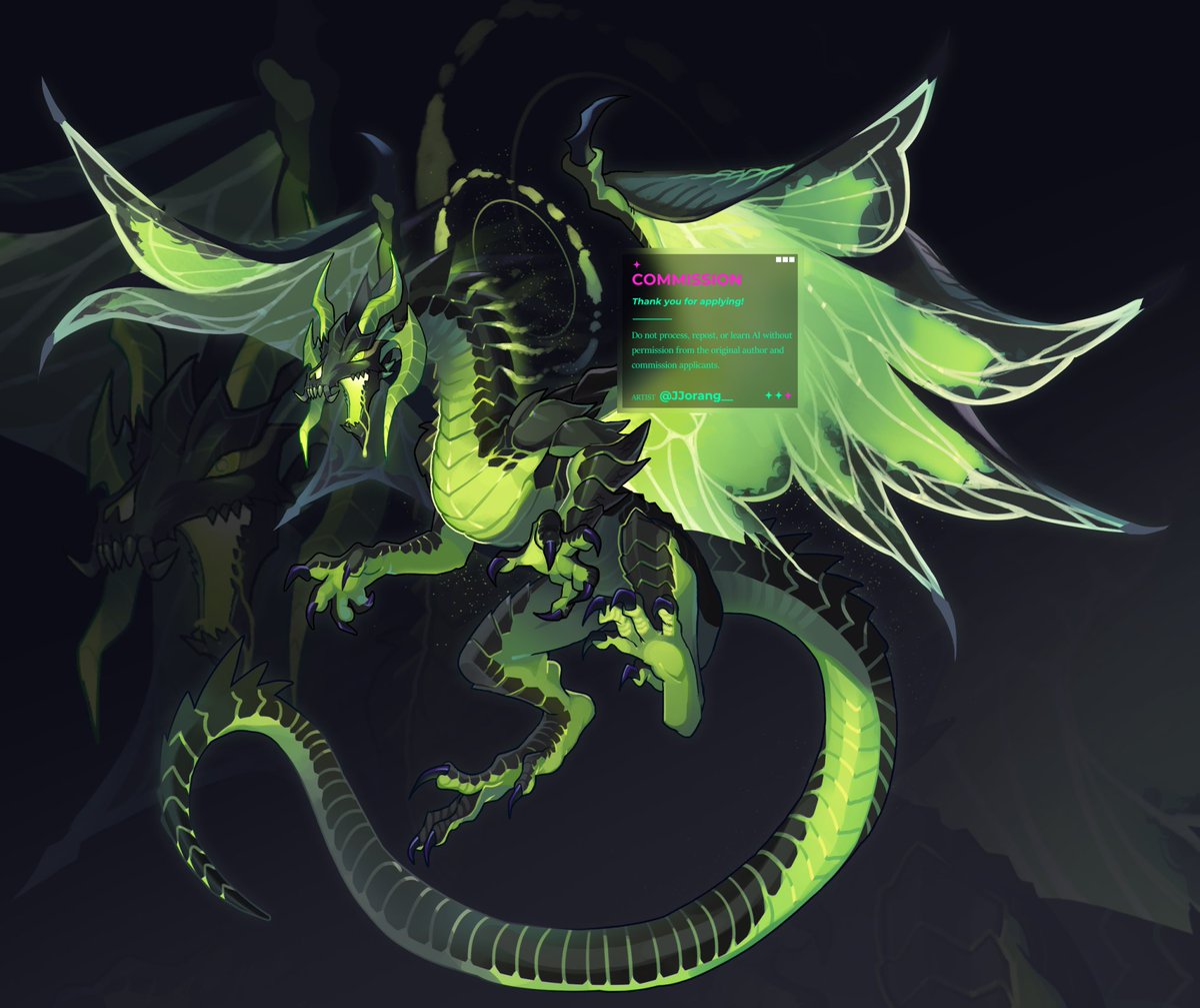 JJorang__'s tweet photo. Dragon cm 작업했습니다~~ 신청 감사합니다! 🦎 https://t.co/a6BLHzPFvJ