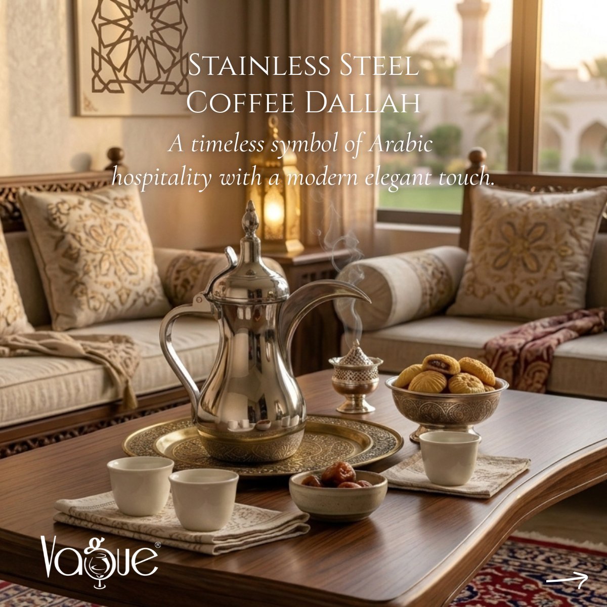 almakaan's tweet photo. Celebrate Eid with timeless Arabic hospitality 🌙
Elegant Coffee Dallahs, Porcelain Cawa Cups &amp; serving essentials crafted to add warmth and style to every gathering.
🛒 https://t.co/aLdFnDrxph
📩 info@almakaan.com
📞 +971 4 452 5420 (Call &amp; WhatsApp)

#AlMakaan #Eid https://t.co/yzx2vwnphn