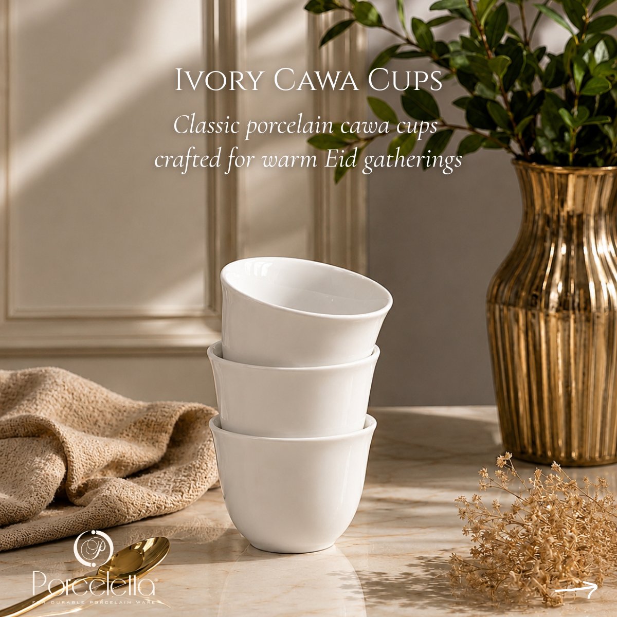 almakaan's tweet photo. Celebrate Eid with timeless Arabic hospitality 🌙
Elegant Coffee Dallahs, Porcelain Cawa Cups &amp; serving essentials crafted to add warmth and style to every gathering.
🛒 https://t.co/aLdFnDrxph
📩 info@almakaan.com
📞 +971 4 452 5420 (Call &amp; WhatsApp)

#AlMakaan #Eid https://t.co/yzx2vwnphn