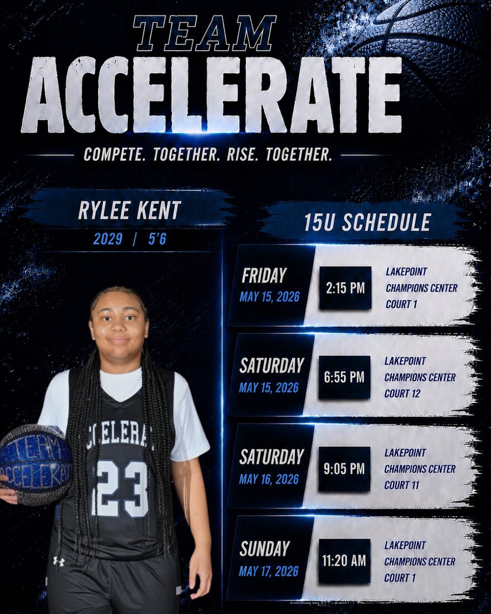 RyleeKent2029's tweet photo. Let’s Go! @AccelerateBball https://t.co/EM42ZyLGkz