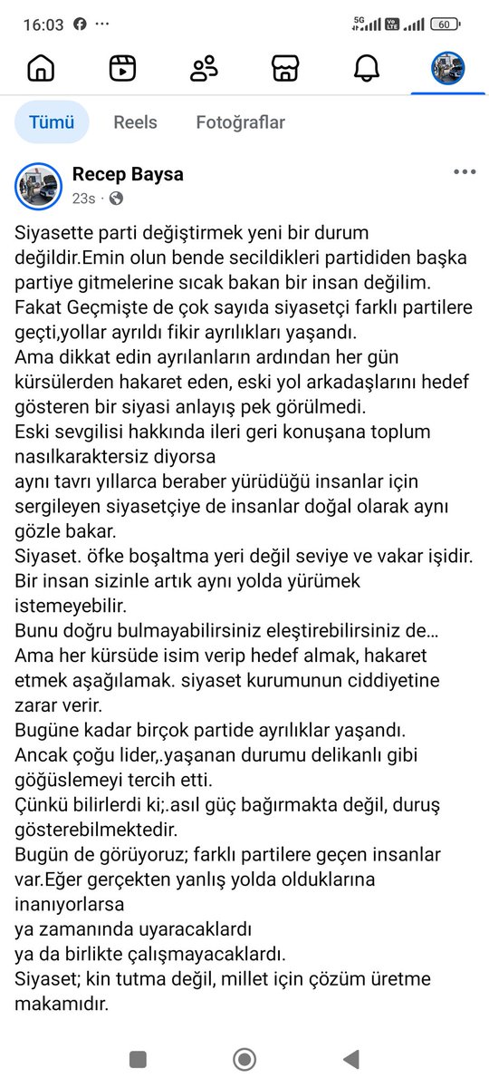 recepfa65's tweet photo. @Recep_ayd25 @MustafaAlkayis @abuyukgumus @Burhan_Kayaturk @K_Turkmenoglu_V https://t.co/HpuAwPt46c