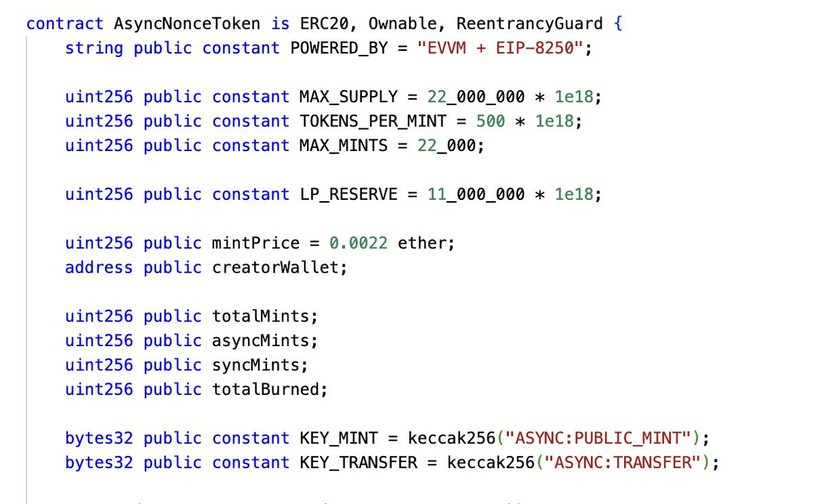 ASYNC | Parallel Nonces Token tweet media