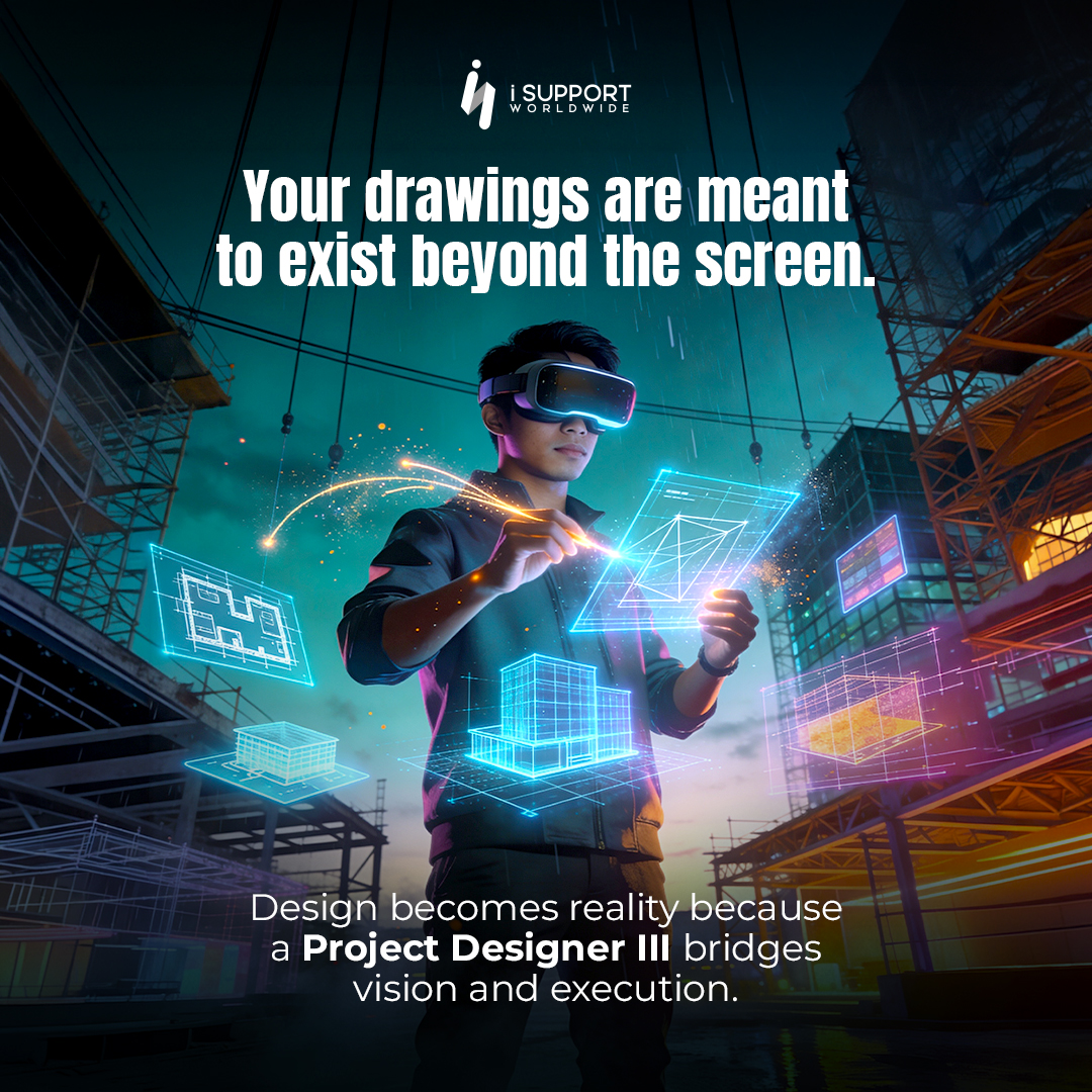 iSupportGroup's tweet photo. Design build-ready architectural solutions with 7+ yrs experience in project design, Revit, and BIM. Real estate or architectural firm background preferred.

Apply: https://t.co/wiIreH5Wd6
careers@isupportworldwide.com

#ProjectDesignerIII https://t.co/abLd0uD5LT