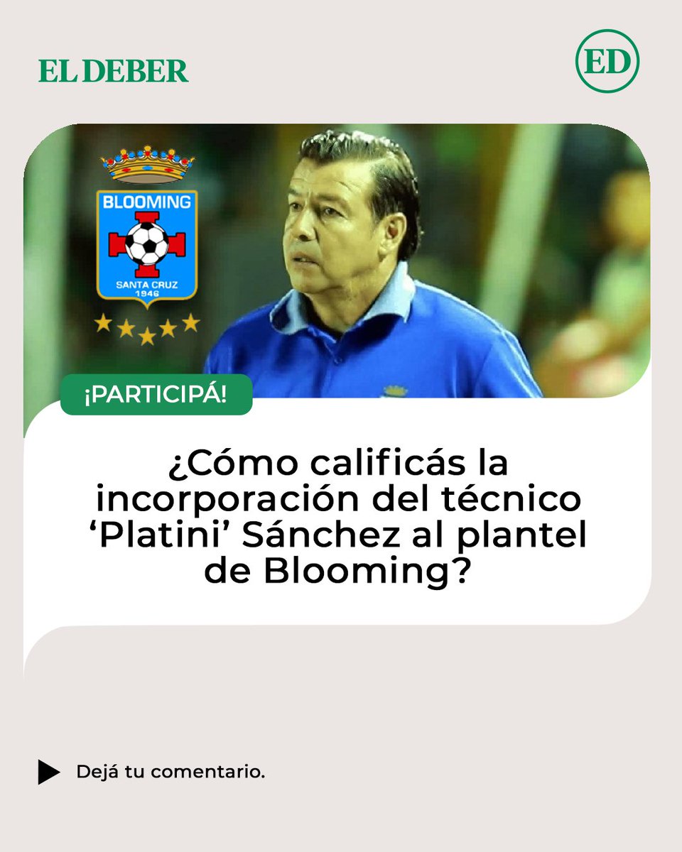 EL DEBER tweet media