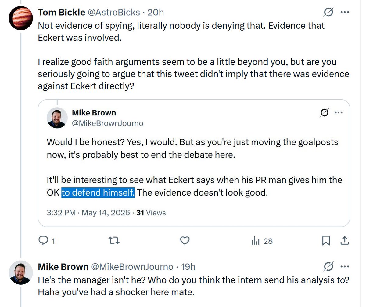 Tom Bickle tweet media