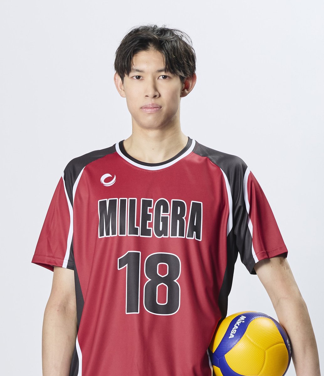 ブランドにとって初の個人契約／ バレーウェアブランド「MILEGRA」が