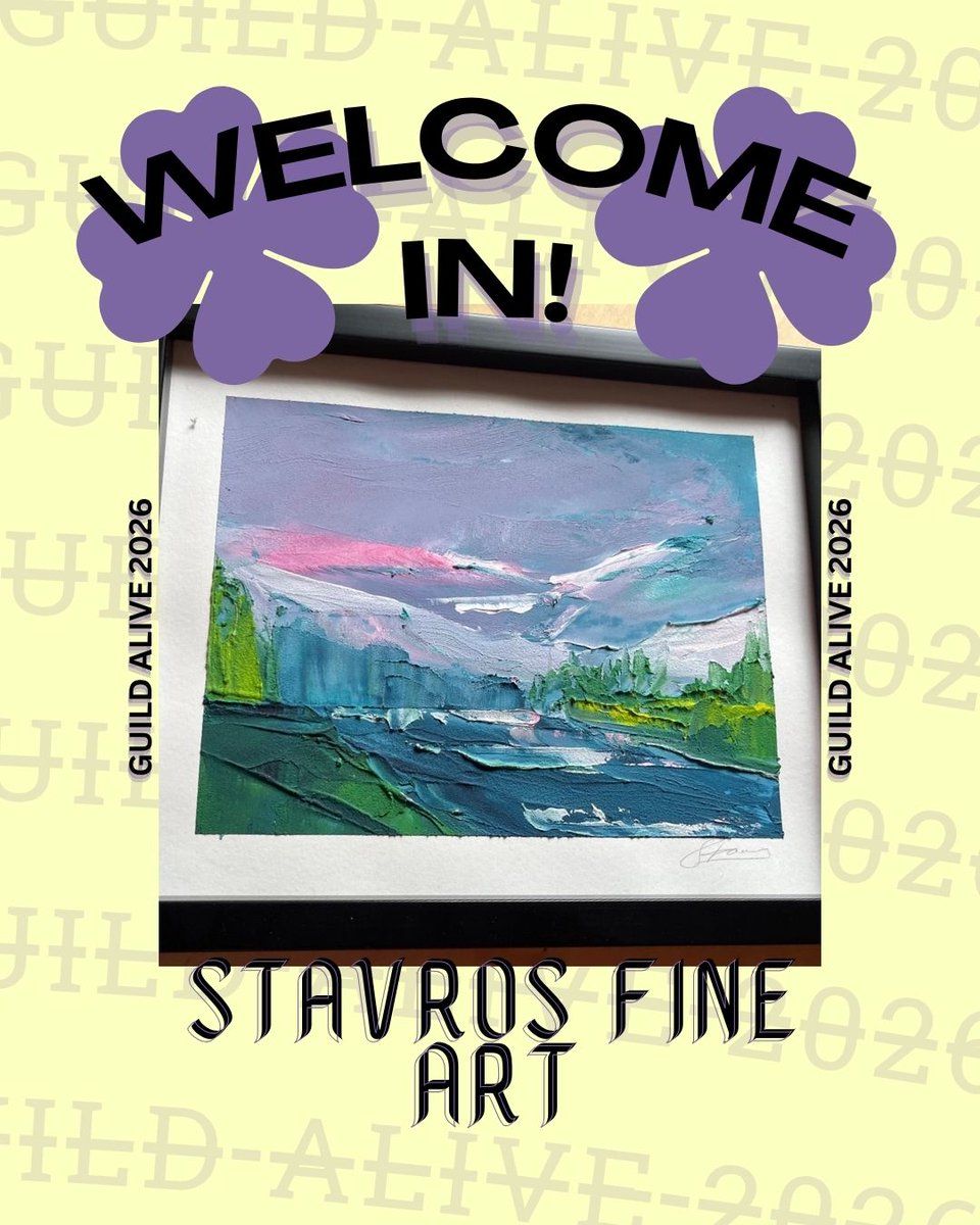 Guild_Alive's tweet photo. Welcome Stavros Fine Art!

"Original acrylic gestural abstract landscapes with rich colour and texture."

https://t.co/yNugQMAm6f
IG: @ StavrosFineArt https://t.co/eCHdglE25u