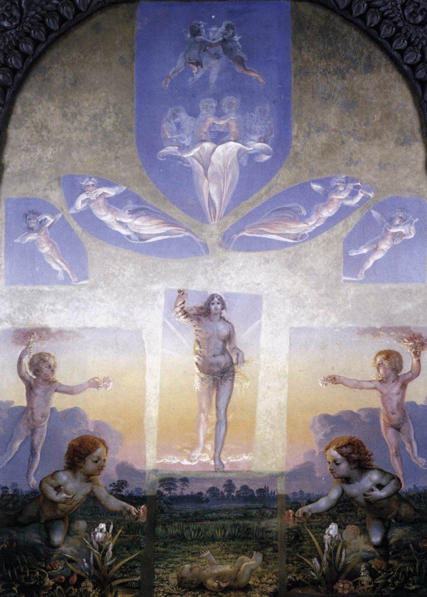 ArtyArtHistory's tweet photo. The Great Morning - Otto Runge, 1809 https://t.co/1oqTRRf6qh