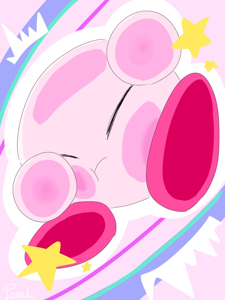 再掲っ #カービィイラスト