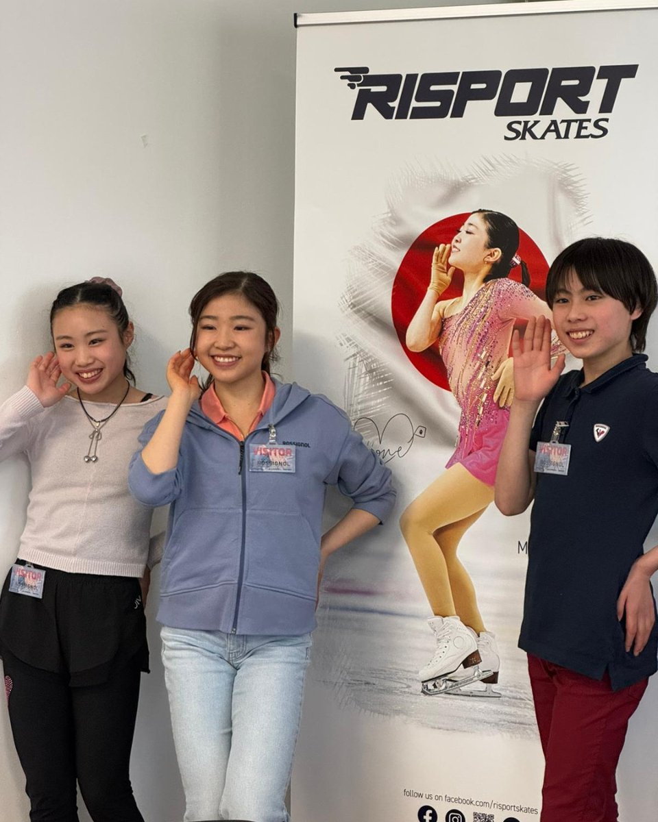 majuskating's tweet photo. ✨ SPECIAL VISIT: Athletes from the Japan Junior and Senior Program recently stopped by the Risport Skates headquarters! The Japanese skating talent checking out their gear. 🇯🇵⛸️
#JapanProgram #FigureSkating https://t.co/OKHRYUUpiY