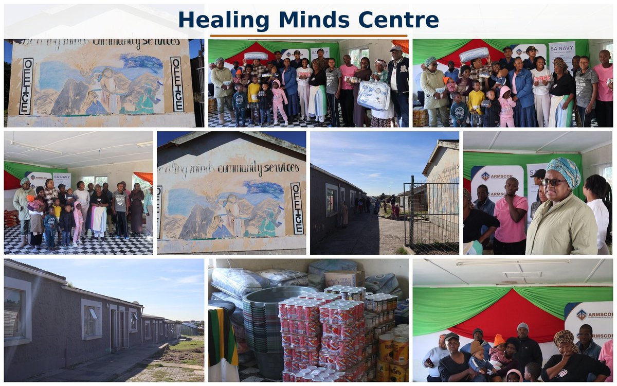 ArmscorSoc's tweet photo. When disaster strikes, support must become action.
Following the devastating floods in parts of Gqeberha @ArmscorSoc and the @SANDF_ZA, South African Navy joined forces with community coordinators and local partners to deliver essential relief support to affected families. https://t.co/JXaEO5a4j6