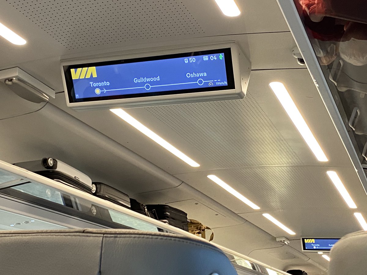 Narakotsu21's tweet photo. 久々にVIA RAILに乗車中… https://t.co/EA9d9IClac