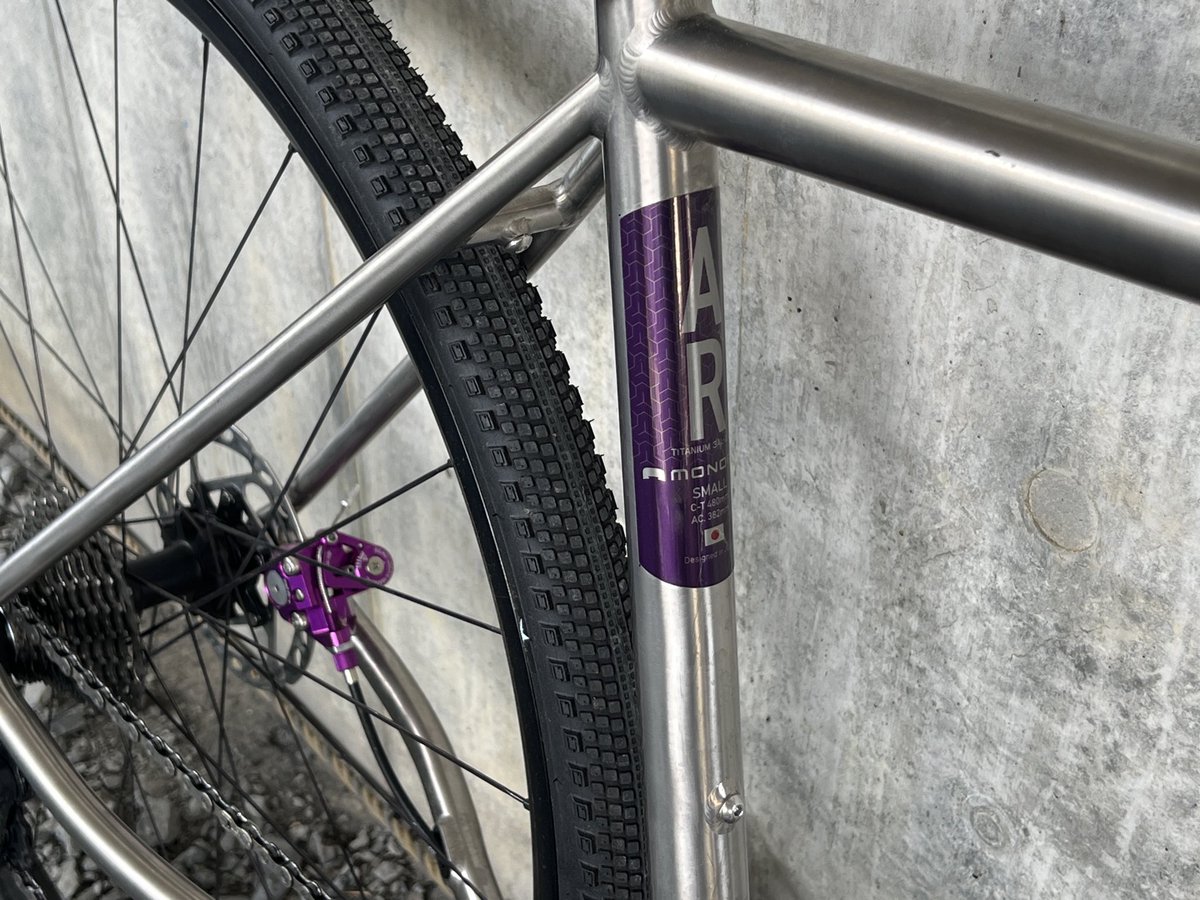 growtac's tweet photo. #MONORALBIKES も新作のARや定番のグラベルモデル『GR』が試乗可能 https://t.co/D67CFNN869