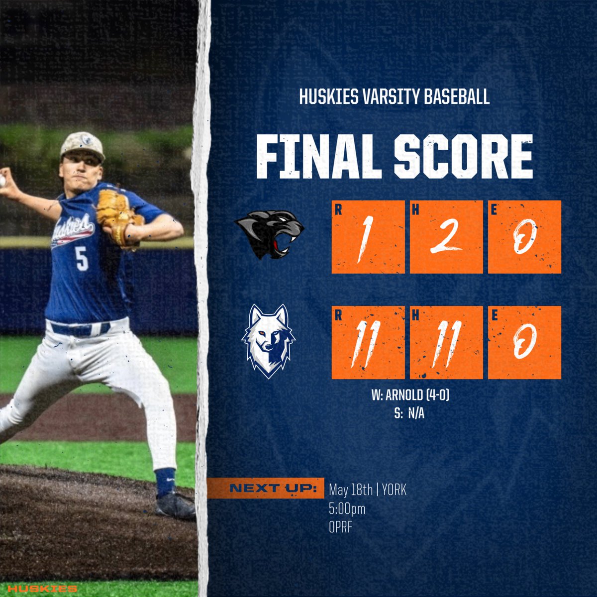 OPRF Baseball tweet media