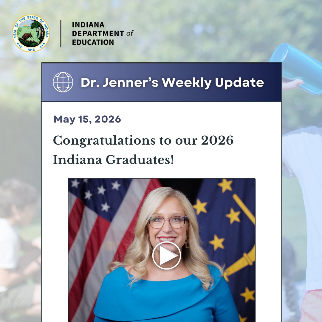 Indiana Department of Education (IDOE) tweet media