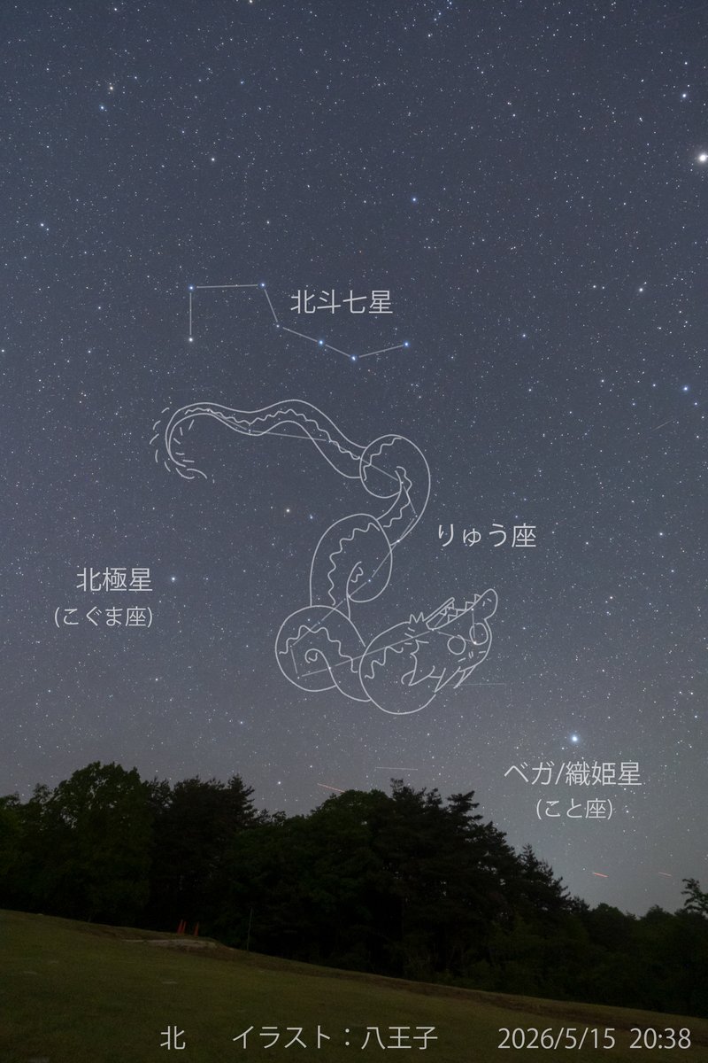 りゅう座にある銀河NGC5907の超新星SN2026kidを撮影しました。 北海道