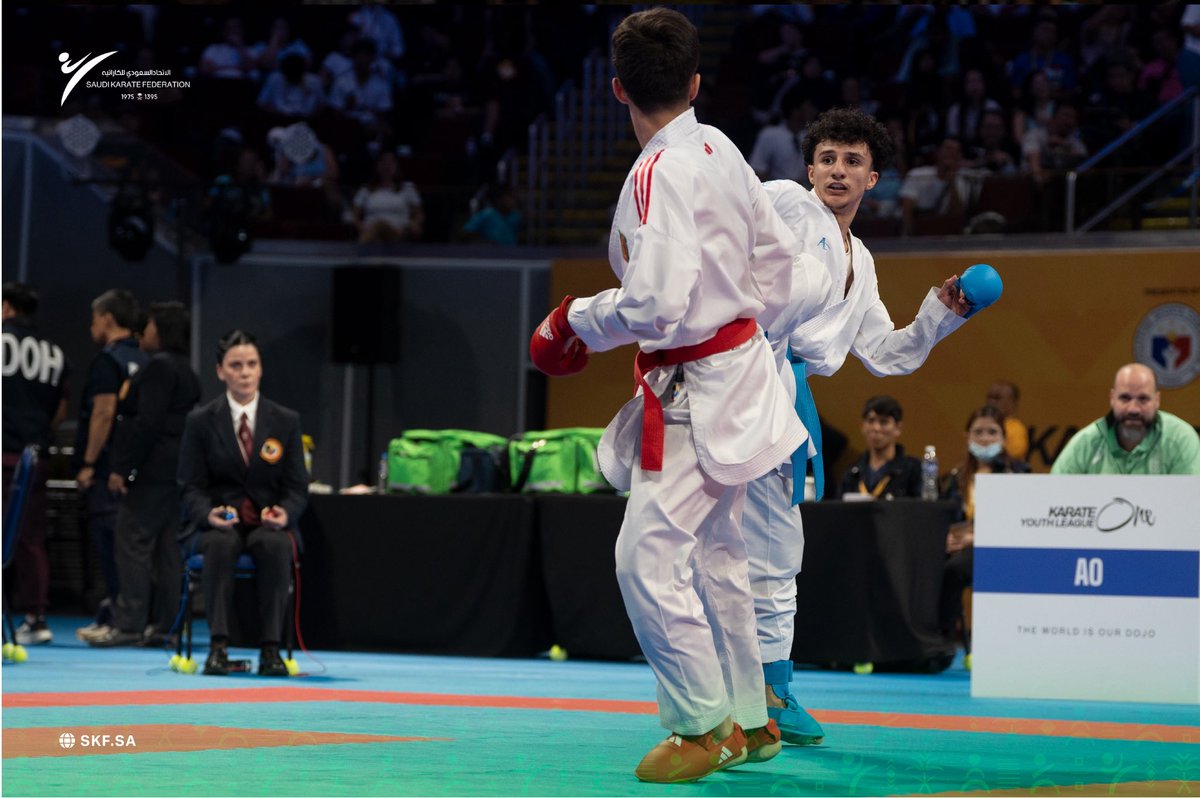 SKF2034's tweet photo. برونزية عالـمية سعـودية 🥉🇸🇦🥋

حقق لاعب المنتخب السعودي للكاراتيه عبدالرحمن عرفات الميدالية البرونزية في بطولة الدوري العالمي للشباب بالفلبين 

وزن تحت 55 كجم | شباب 

#المنتخب_السعودي_للكاراتيه #Saudi_Karate #Karateone2026 #YouthLeagueManila2026 https://t.co/pSICglMkNe
