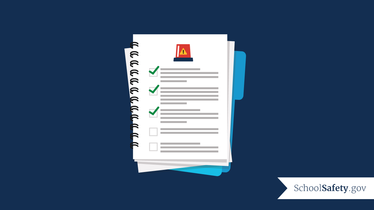 SchoolSafetyGov's tweet photo. Exercises and drills can help your school:

✅Practice emergency plans
✅Assess current procedures
✅Identify gaps or weaknesses
✅Provide training opportunities

Find resources: https://t.co/TRSLEMjVBF https://t.co/nshvKHW5IK