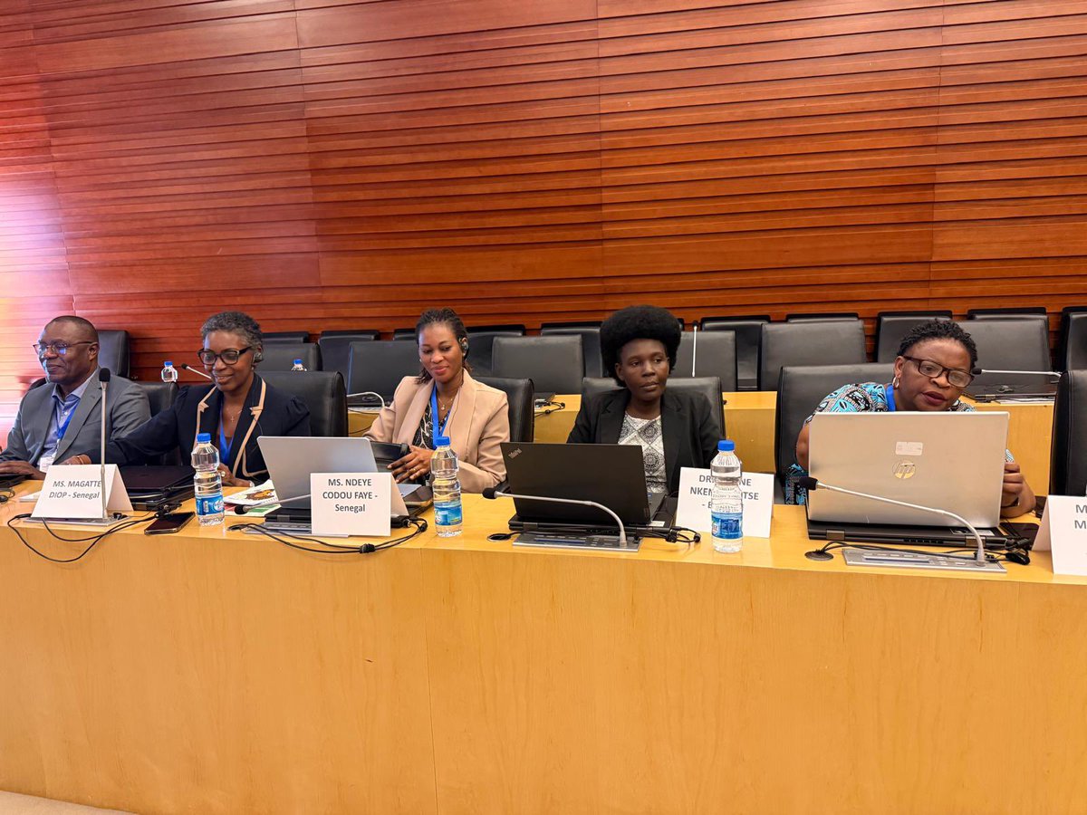 OAFLAD's tweet photo. ✅ Day 3 brought our Transformative Advocacy Training to a close in Addis Ababa.

Yesterday, Technical Advisors mapped funding sources, launched the TA Network, made 45-day advocacy commitments, and finalized 6-month country workplans.

We also extend our sincere appreciation to the Technical Advisors representing the First Ladies of 14 Member States who actively took part in this training: Burundi, Botswana, Congo Brazzaville, Equatorial Guinea, Ghana, Kenya, Liberia, Namibia, Nigeria, Rwanda, Senegal, Sierra Leone, South Sudan, and Zimbabwe. 
#BuildingResilience #OAFLAD