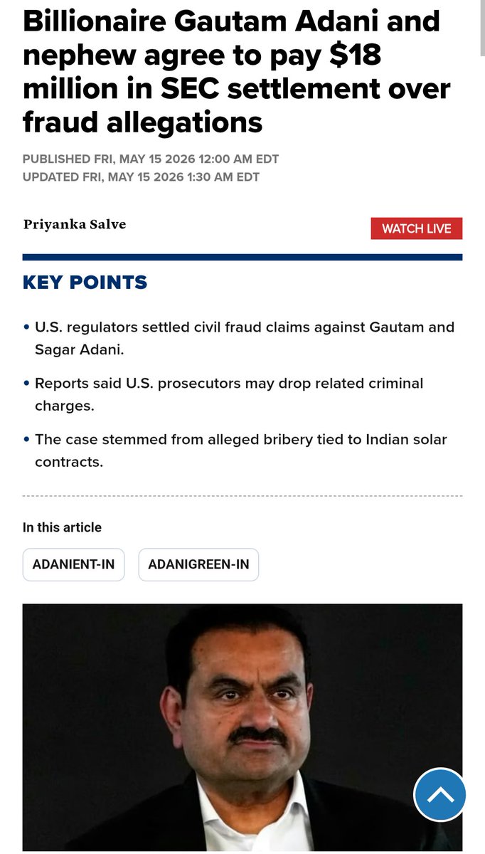 vopglobal's tweet photo. By dropping charges against #Adani in exchange of peanuts, globally #American image to drop following #Iran war not won by #Trump! 
US cud have surpassed #China thru #India by dismantling #Modi-Adani govt. &amp; by aiding Opposition led govt.! 
@CIADirector @realDonaldTrump @SecRubio https://t.co/tjbKSnczFt