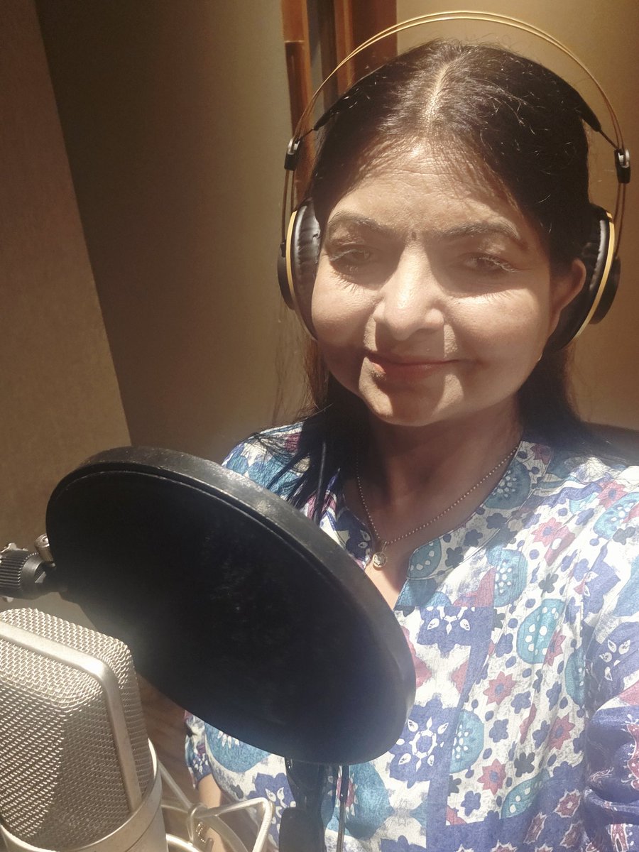 triptishakya's tweet photo. After a long time....me at
my favourite
place 👉#RecordingStudio
🥰🥰🥰
Had a wonderful recording session at #WingsStudio with music director #KashyapVora ji
in Mumbai today https://t.co/oRxYt7gJ5M