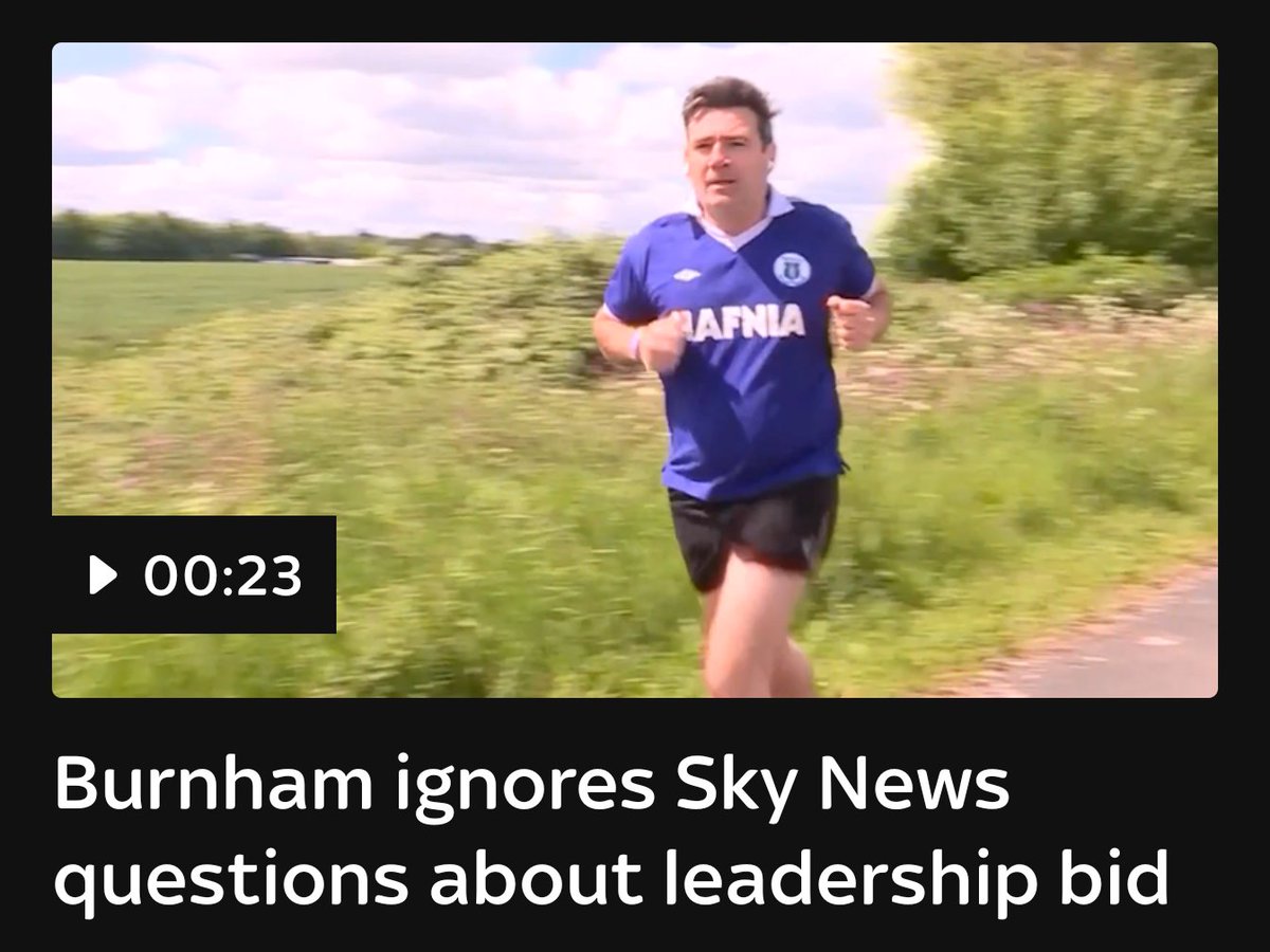 Ry5ter's tweet photo. @skynews I'd ignore Sky News too if you behaved that disgracefully to me. You hijacked a guy having some personal exercise time on the side of a road. Fucking disgraceful. Surprised he didn't tell you to fuck off, I would've. https://t.co/UAZKCHJa6l