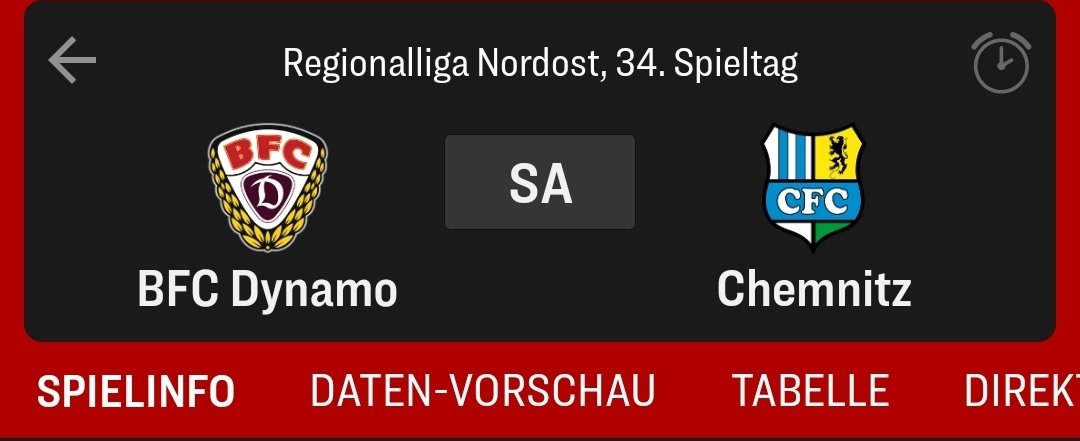 Philipp03002's tweet photo. #infotweet 
Wir spielen morgen fast zeitgleich mit dem BFC, passt also vorallem nach dem Spiel besonders gut auf euch auf (Anstoss 14 Uhr) https://t.co/Nwr0EFVDQw