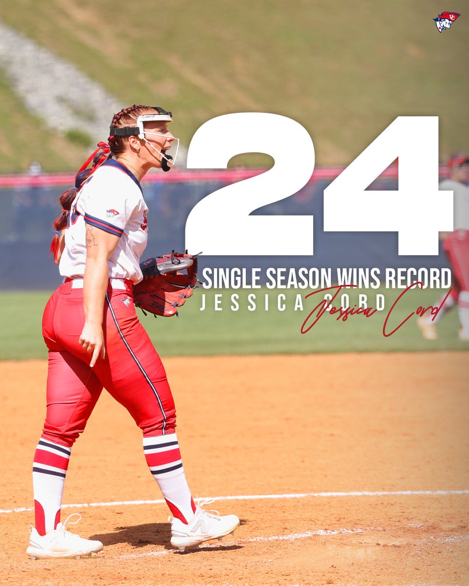 Patriots_UC_SB's tweet photo. Record-breaking win.

With the win against Keiser, Jessica Cord earns her 24th victory of the season, setting the Cumberlands single-season wins record! #OneBigTeam https://t.co/4p5dbVFlEy