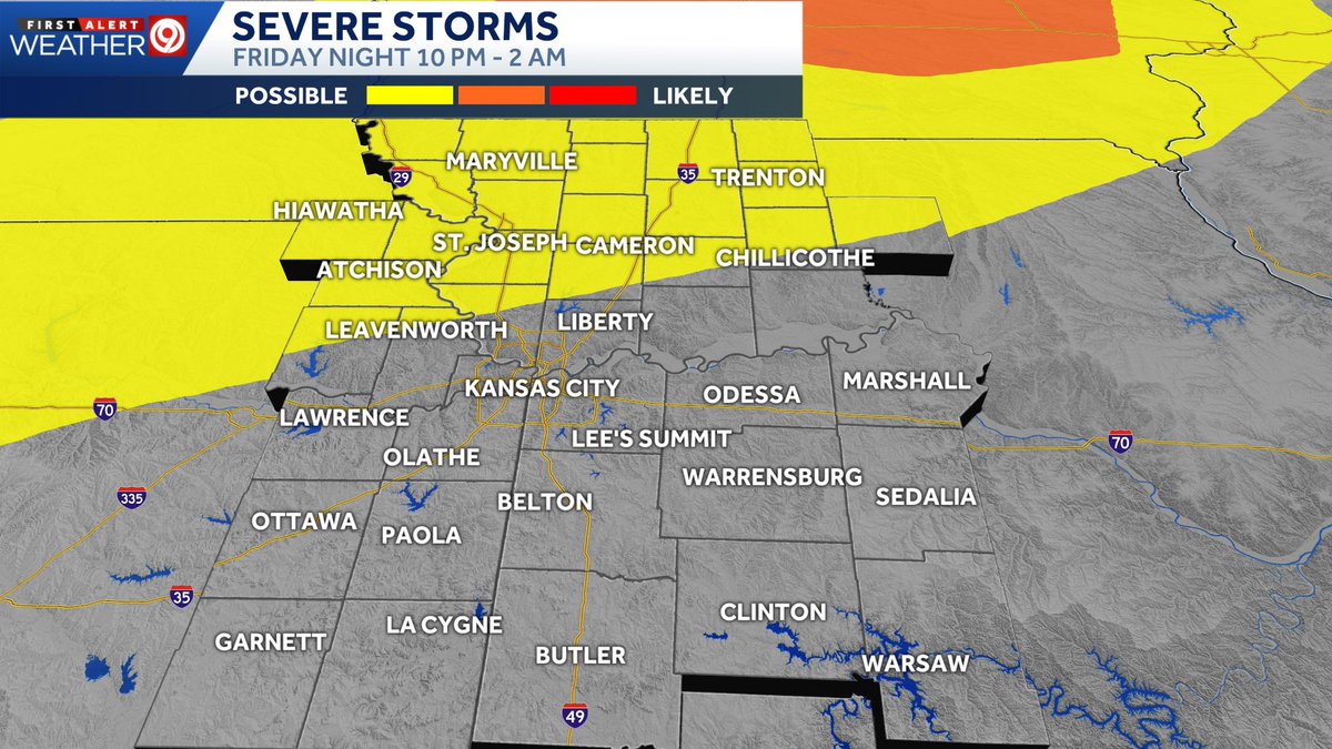 There are changes to this weekend’s severe weather potential, with ...