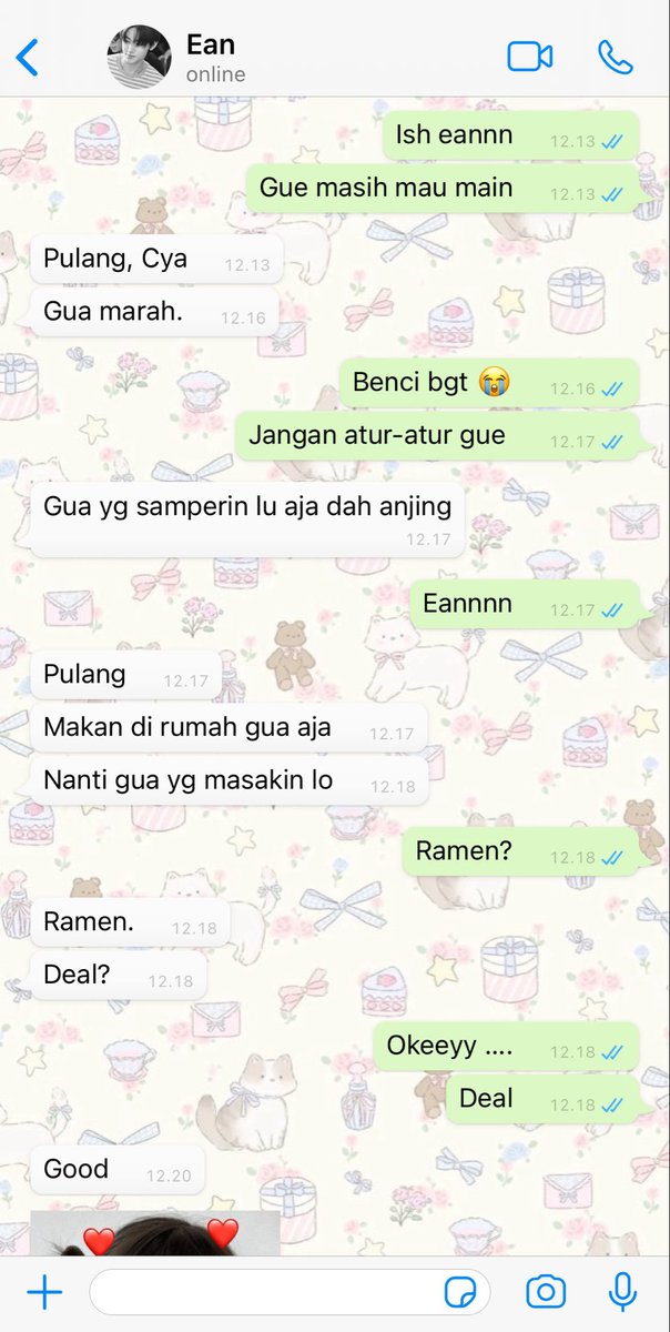 teujung's tweet photo. cya kalau keluar, pasti ketemunya ean terus #eomcanny https://t.co/b5AU0nSOnM