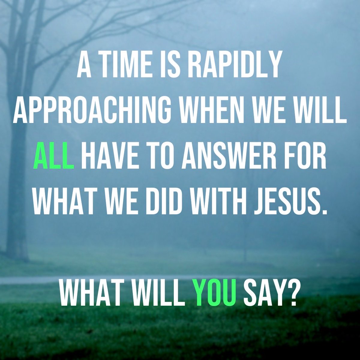 RevConwell's tweet photo. My prayer is that you receive Him - and what He has done for you - before it is too late.

#Jesus #nosecondchances #grace #repentandbelieve #loveofgod https://t.co/MmSndseF70