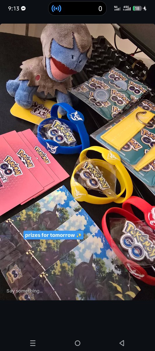 prince_je07's tweet photo. They say 3 (heads) is a crowd, but not with this pseudolegendary
Community contest for #TeamCebu tomorrow during Deino Commday Classic. Love the plushie 🥰
#PokemonGO https://t.co/PcF6282zeF