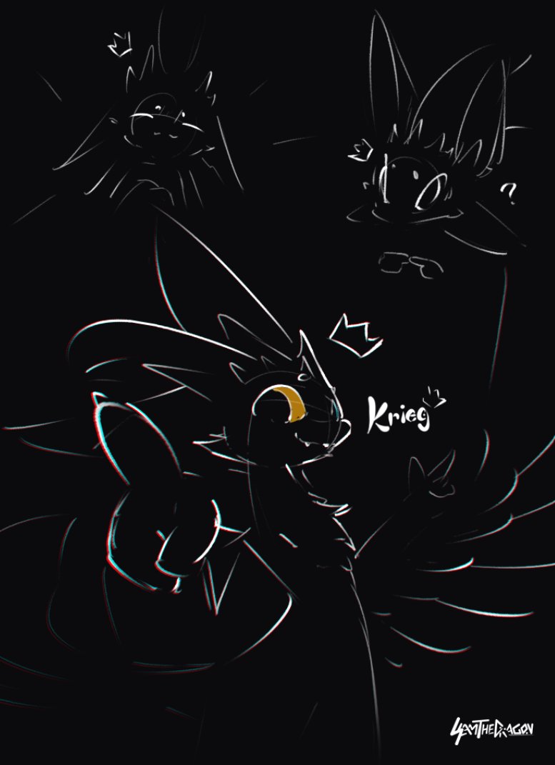 SlamTheDragon02's tweet photo. Void Avali https://t.co/N0Z0vBD3rI